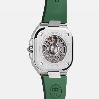 Bell & Ross BR-05 GMT Green Steel Watch