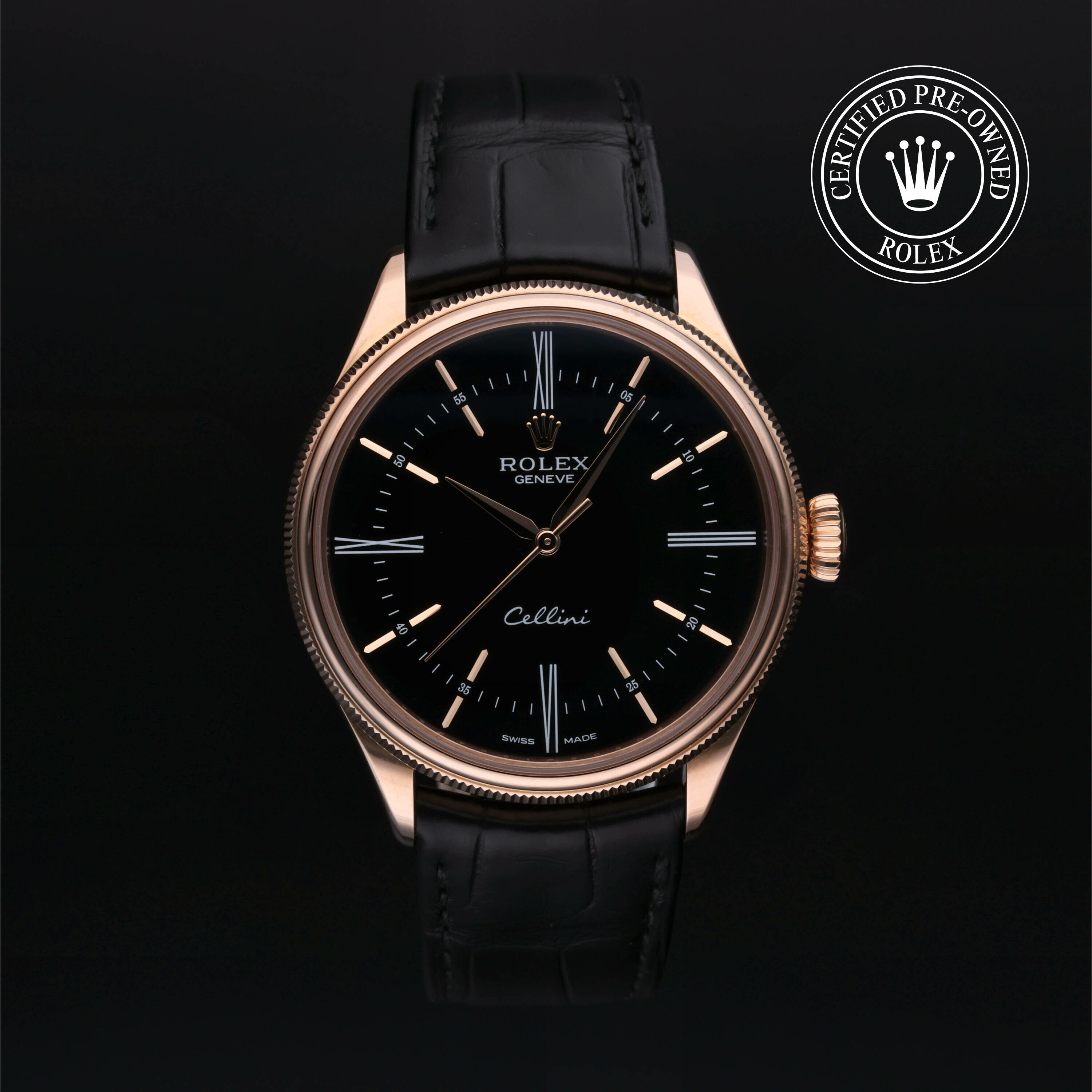 Rolex Cellini Time en Or 18 Carat Rouge M50505-0002 chez Ferret