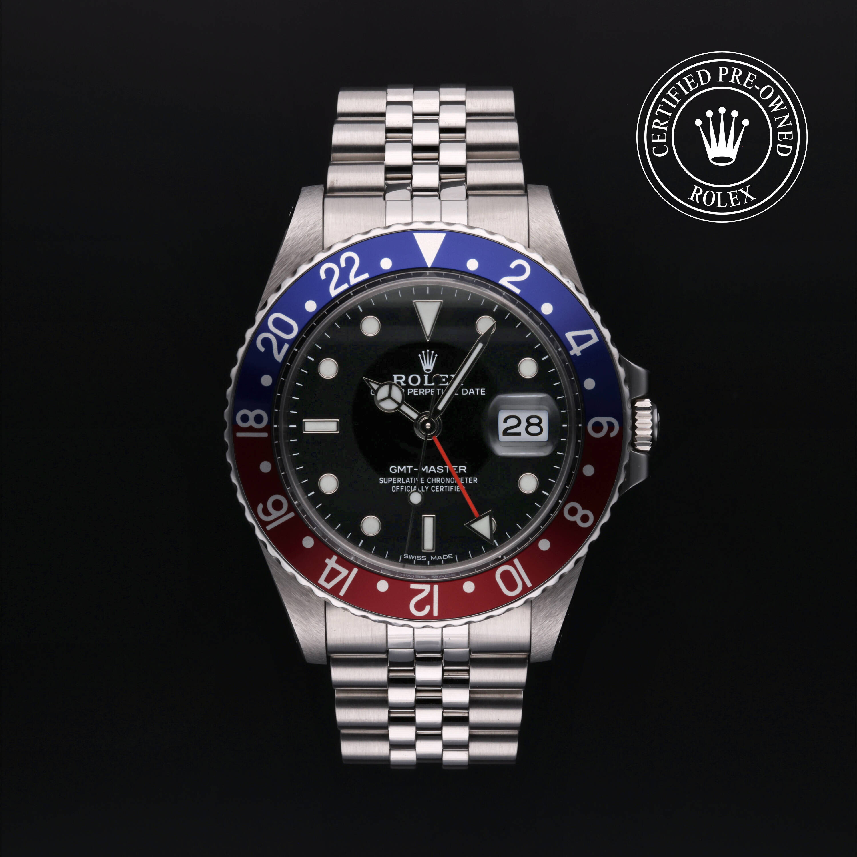 Rolex Oyster Perpetual GMT-Master in Steel V312-16750 at Ferret