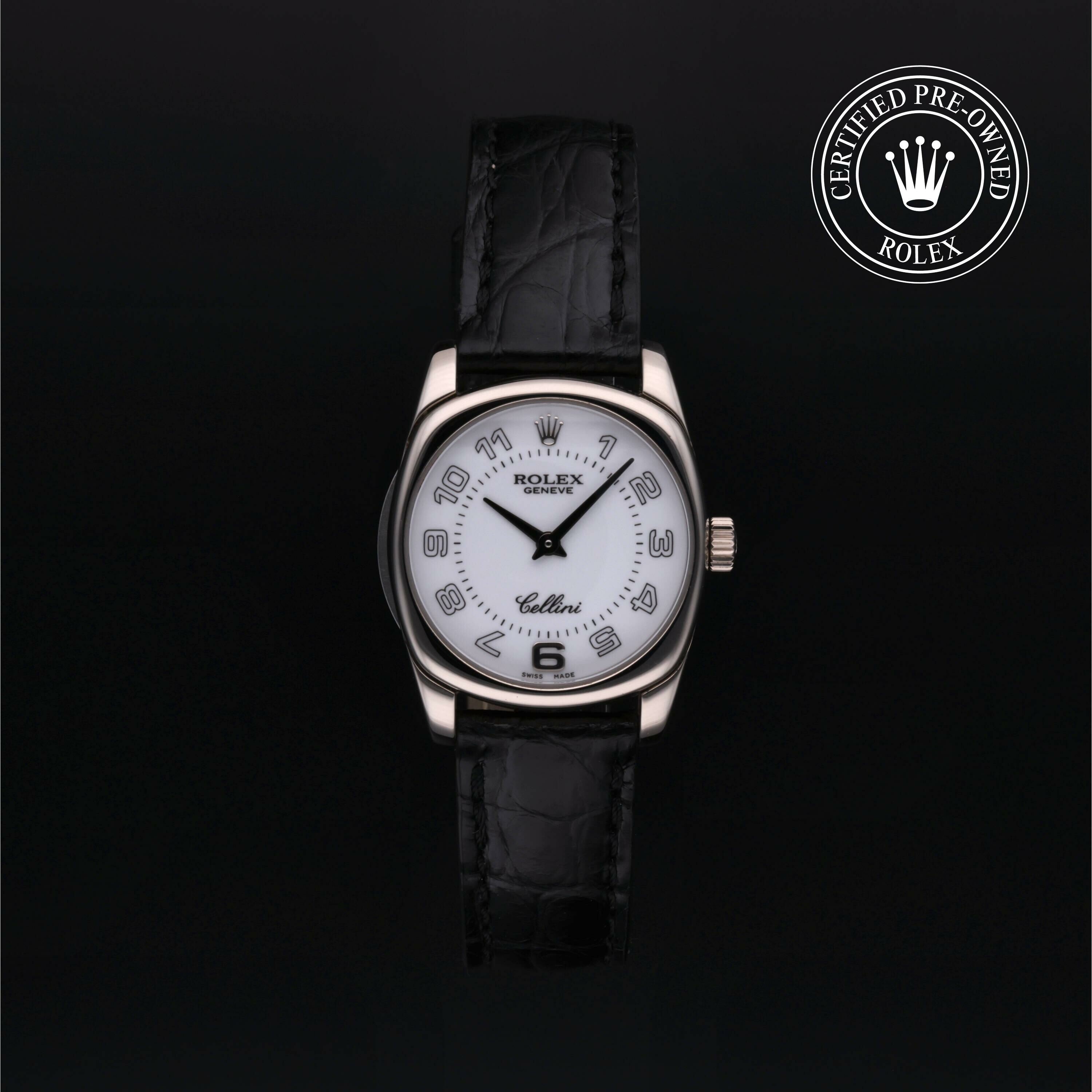 Rolex Cellini Danaos 24 in Gold 18 Carat White M6229/9-0005 at Ferret