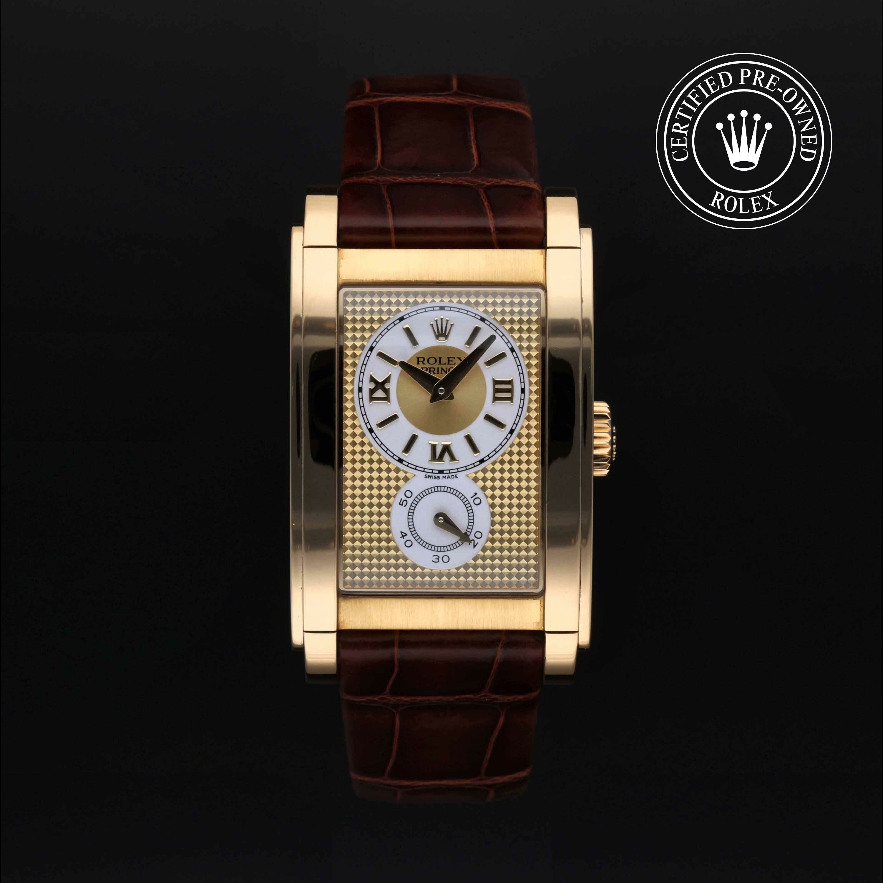 Rolex Cellini Rolex Prince 28 in Gold 18 Carat Yellow M5440/8-0002 at Ferret