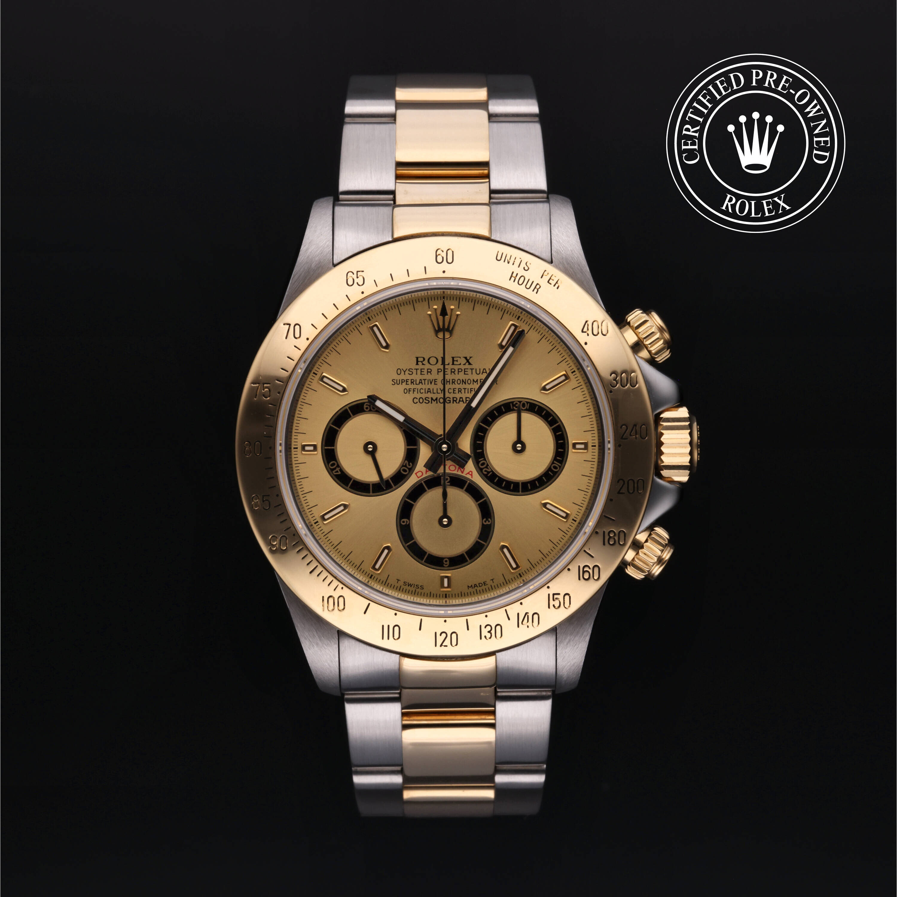 Rolex Oyster Perpetual Cosmograph Daytona en Rolesor 18 Carat Jaune M16523-0012 chez Ferret