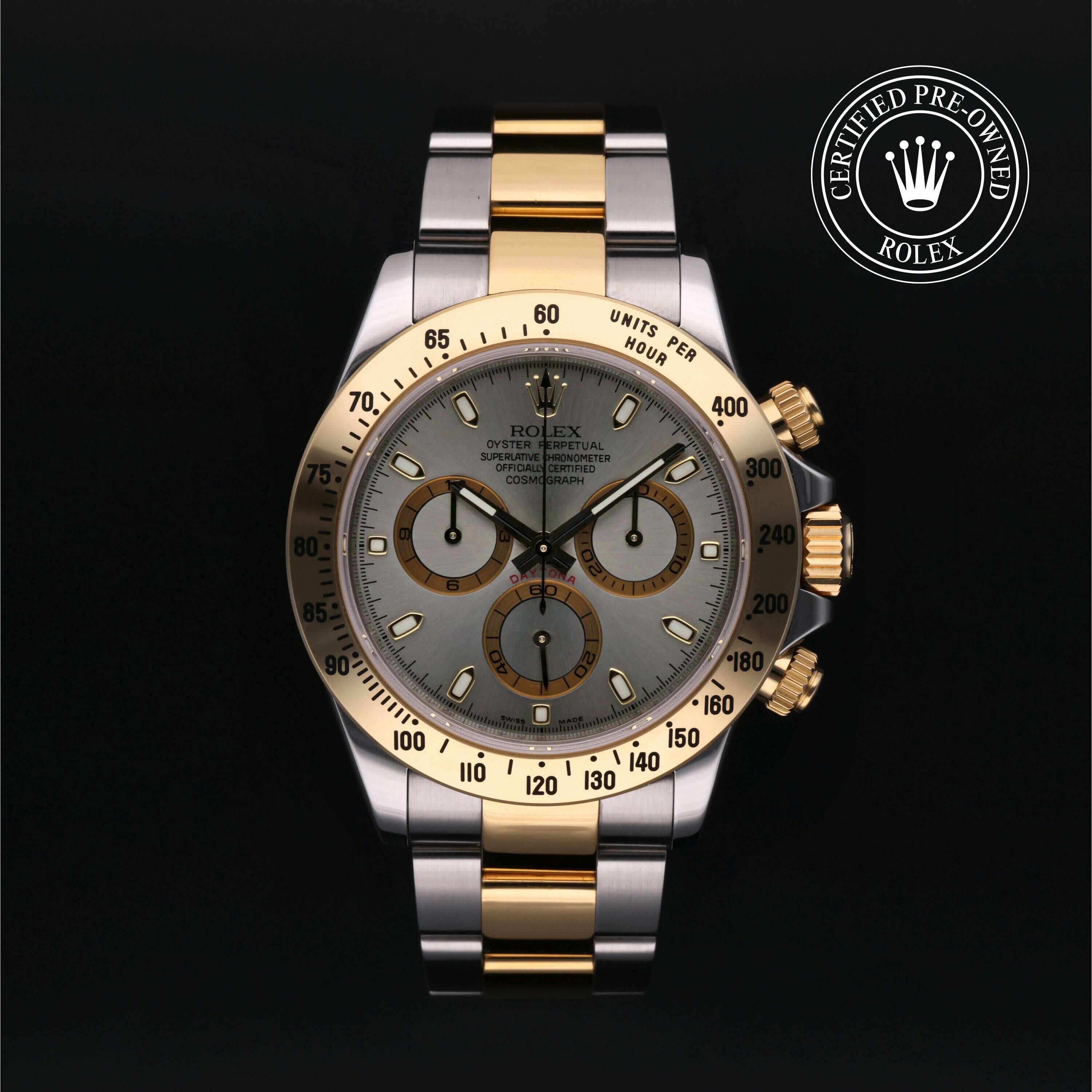 Rolex Cosmograph Daytona in Rolesor 18 Carat Yellow M116523-0041 at Ferret