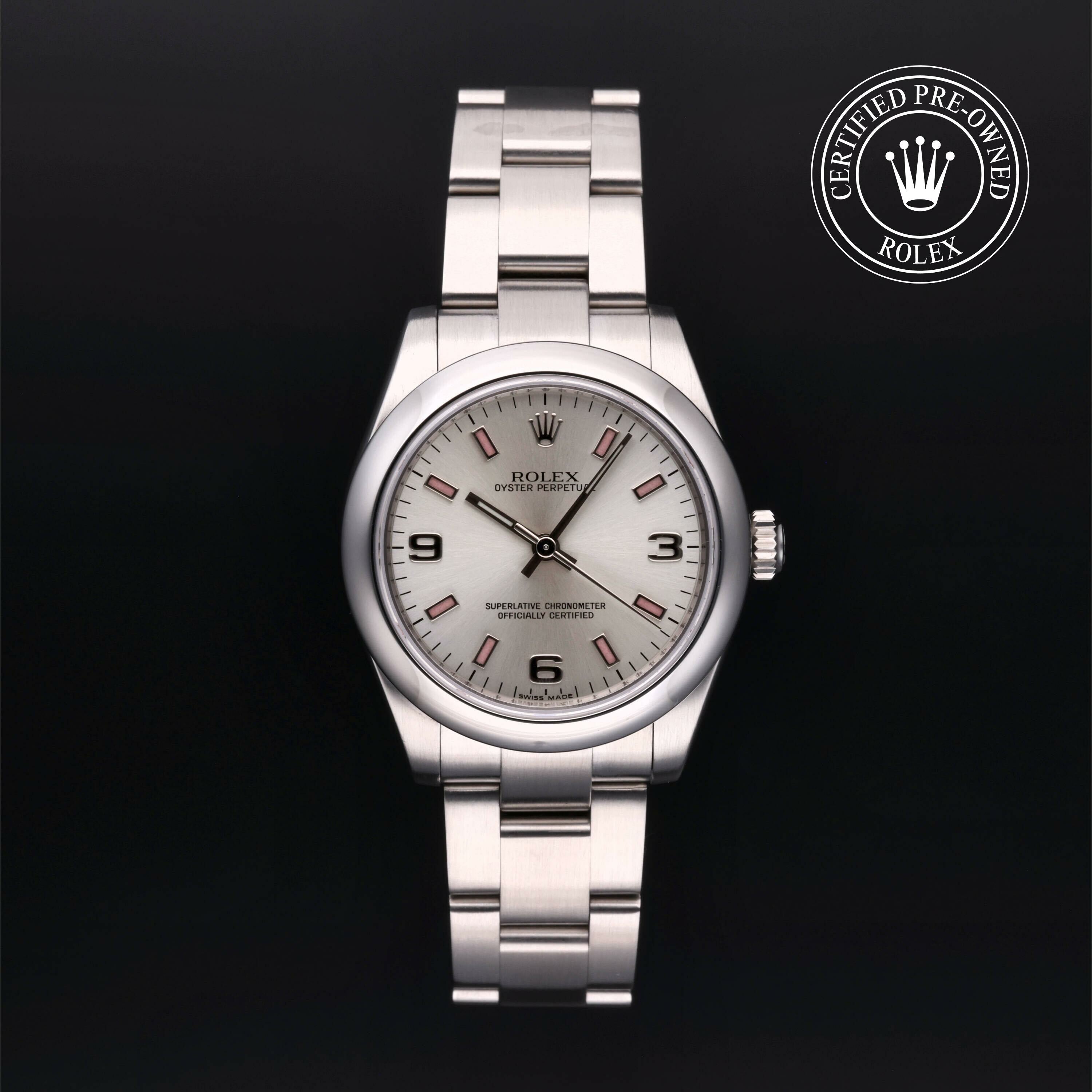 Rolex Oyster Perpetual 31 en Acier M177200-0009 chez Ferret