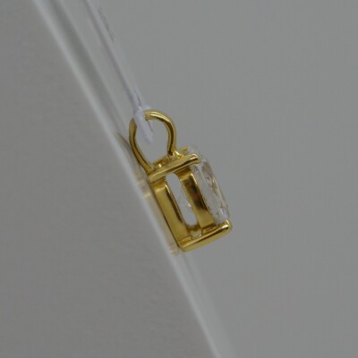 Pendentif Oxyde de Zirconium ovale
