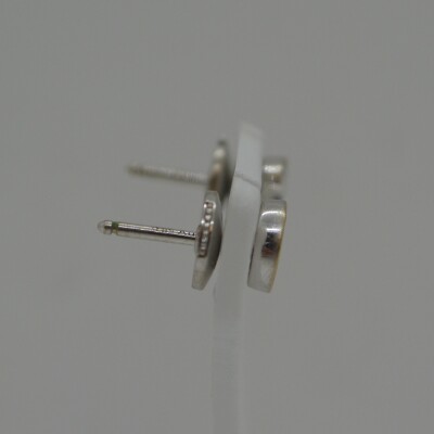 Boucles d'oreilles Lune 5 diamants