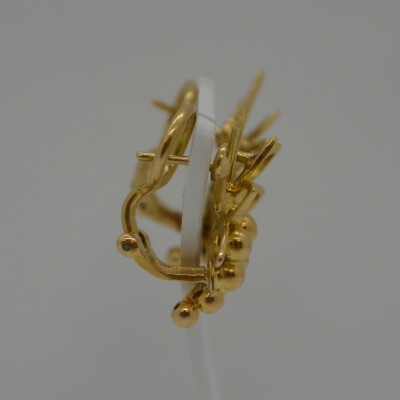 Boucles d'oreilles Fleur/Grappe de raisin