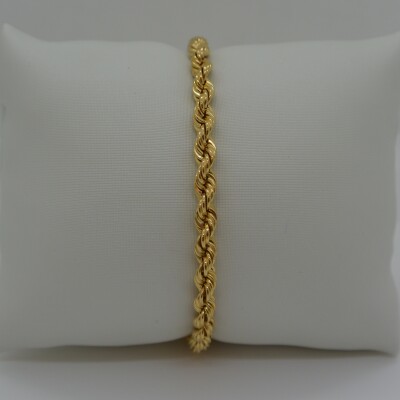 Bracelet maille corde