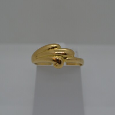 Bague tout or 3 brins