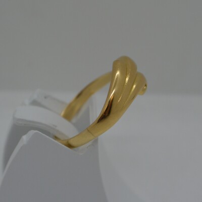 Bague tout or 3 brins