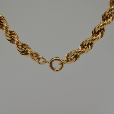 Collier Maille Corde chute