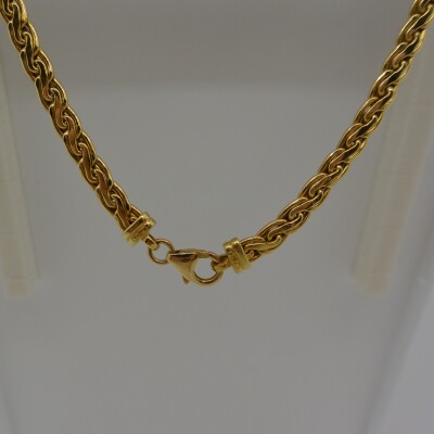 Collier maille palmier frappé