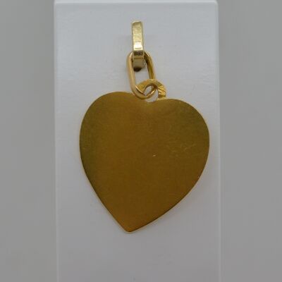 Médaille d'Amour Coeur Diamant et Rubis