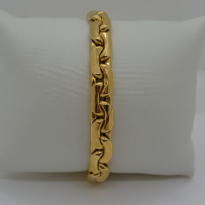 Bracelet maille Haricot