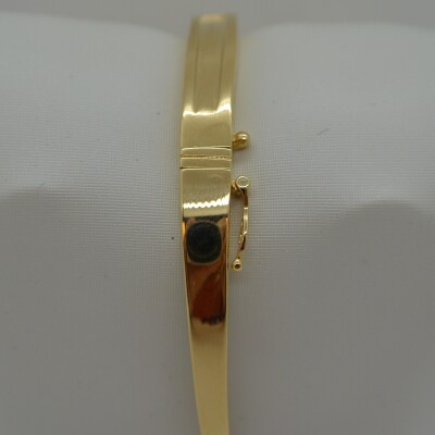 Bracelet jonc Diamants et Saphirs