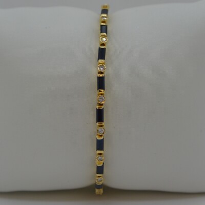 Bracelet Saphirs et Diamants
