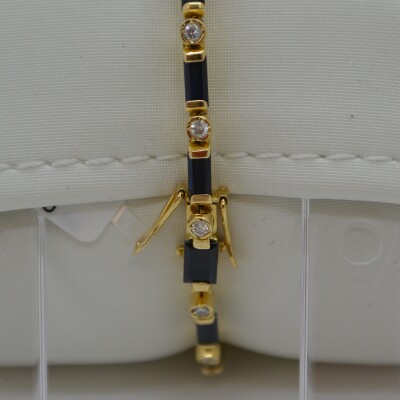 Bracelet Saphirs et Diamants
