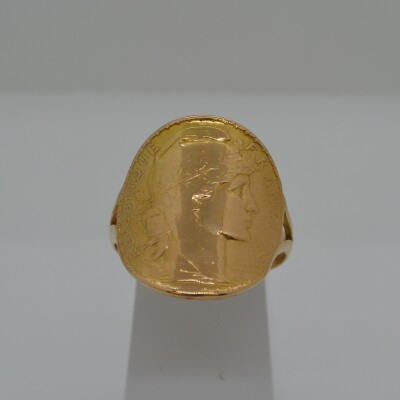 Bague Porte Pièce 20Frs