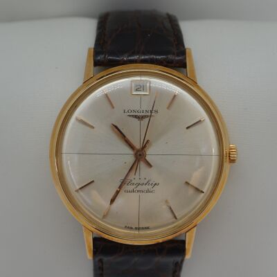 Montre LONGINES Flagship or jaune