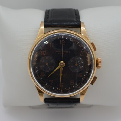 Montre Suisse or jaune