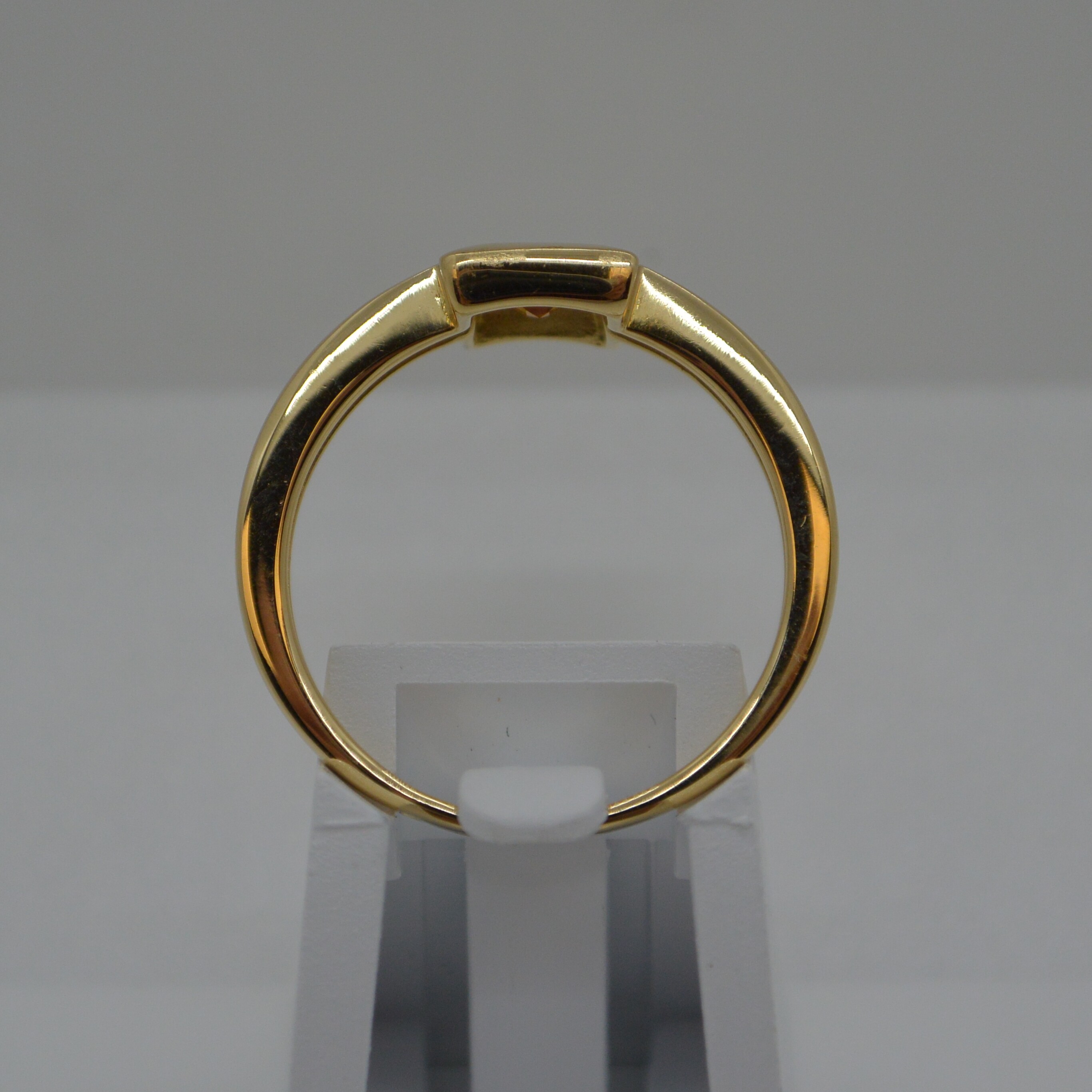 Bague Citrine Carrée vue 3