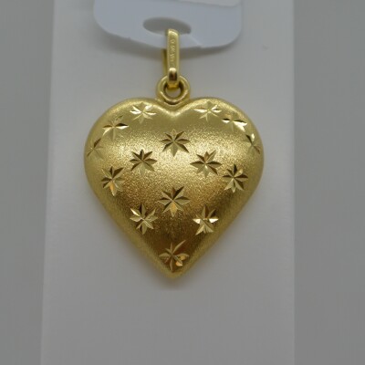 Pendentif Coeur Etoilé