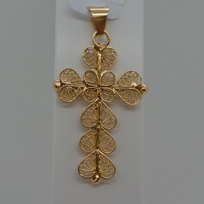 Pendentif Croix Filigrane