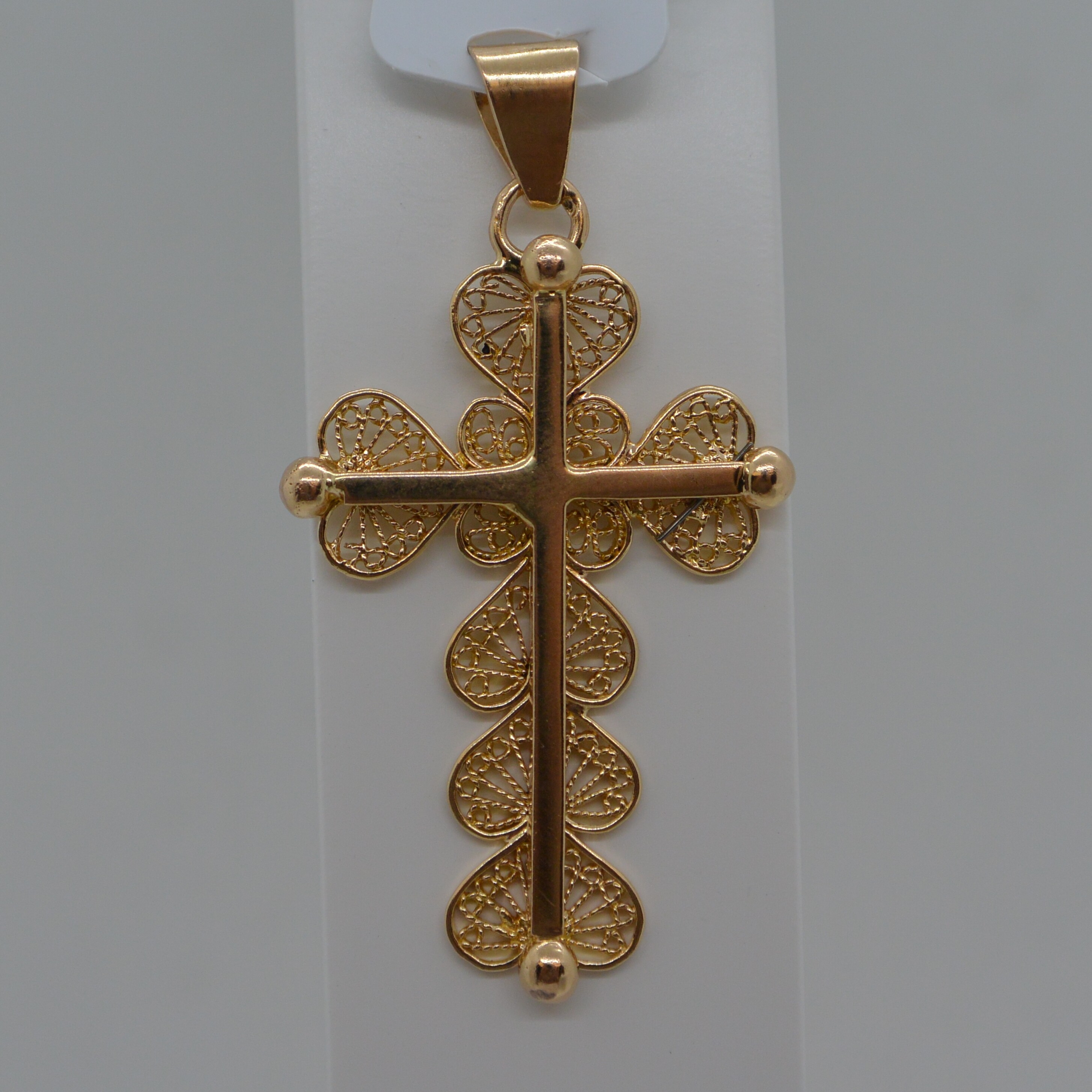 Pendentif Croix Filigrane vue 2