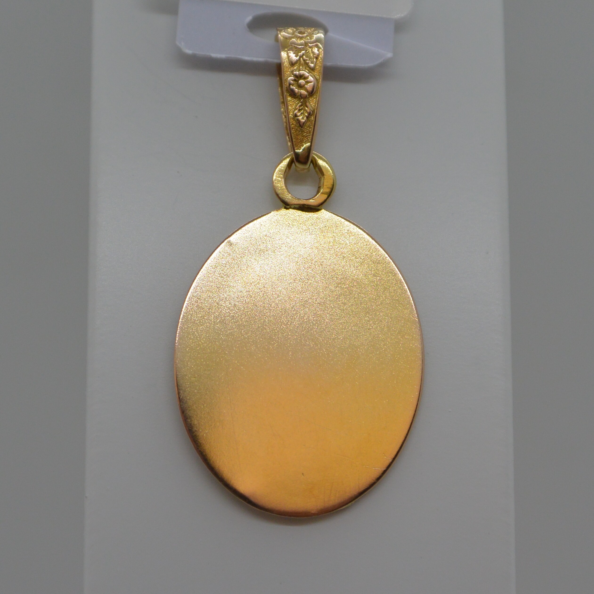 Médaille Vierge Priante Ovale vue 2