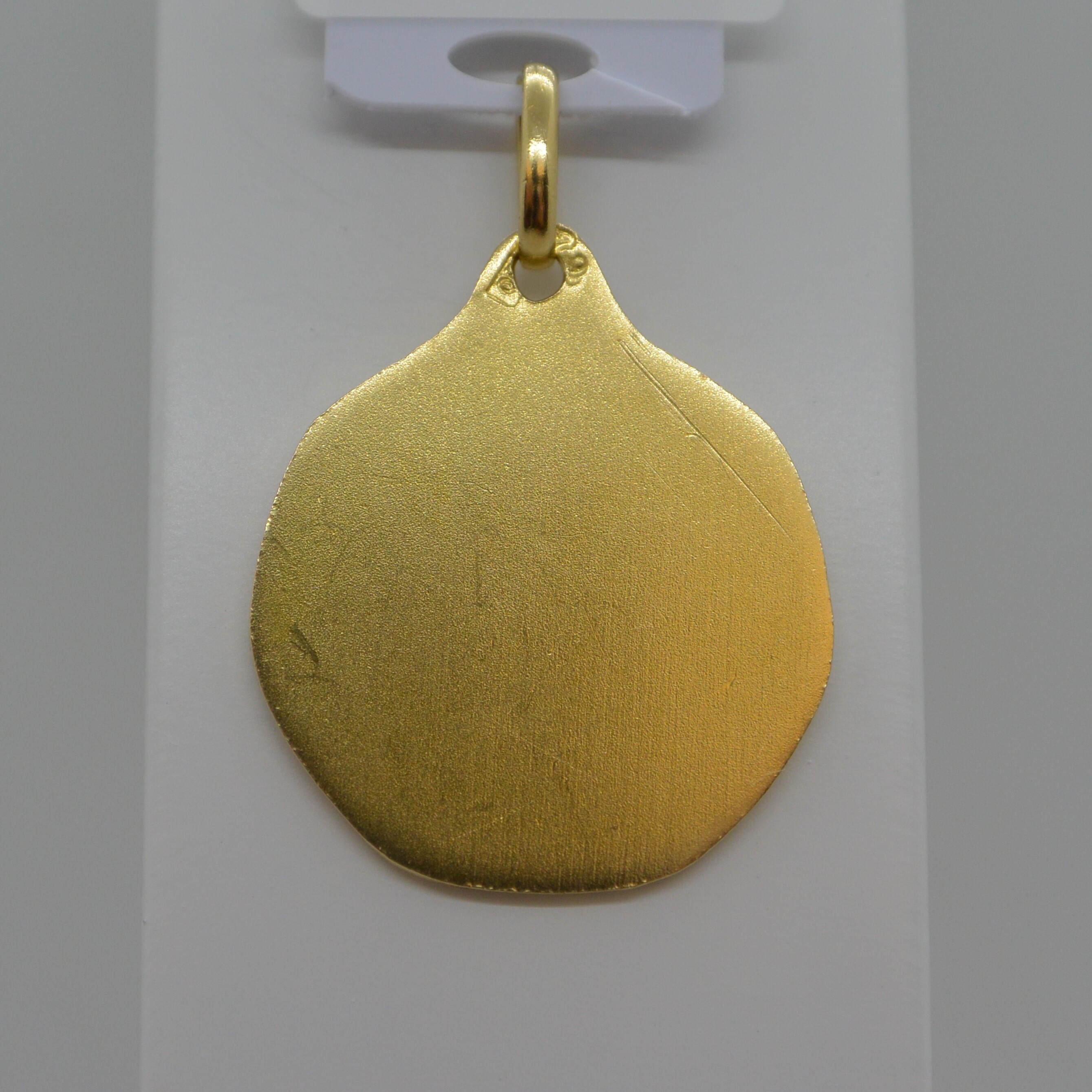 Médaille Vierge liseret ondulé vue 2