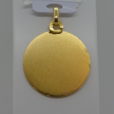 Médaille Vierge Bord Lisse