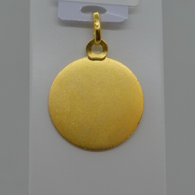 Médaille Vierge Bord Lisse