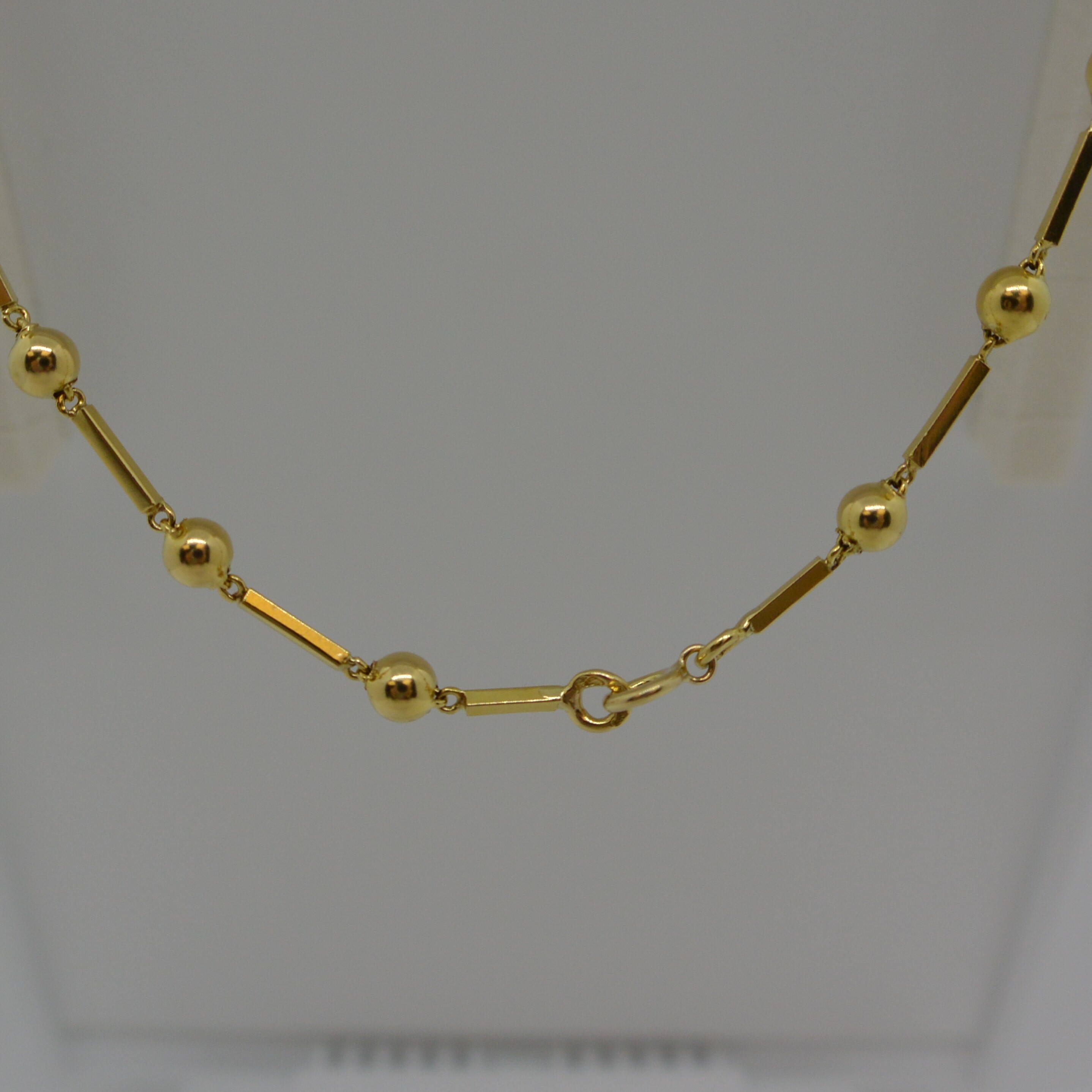 Collier Fantaisie Boule en chute vue 2