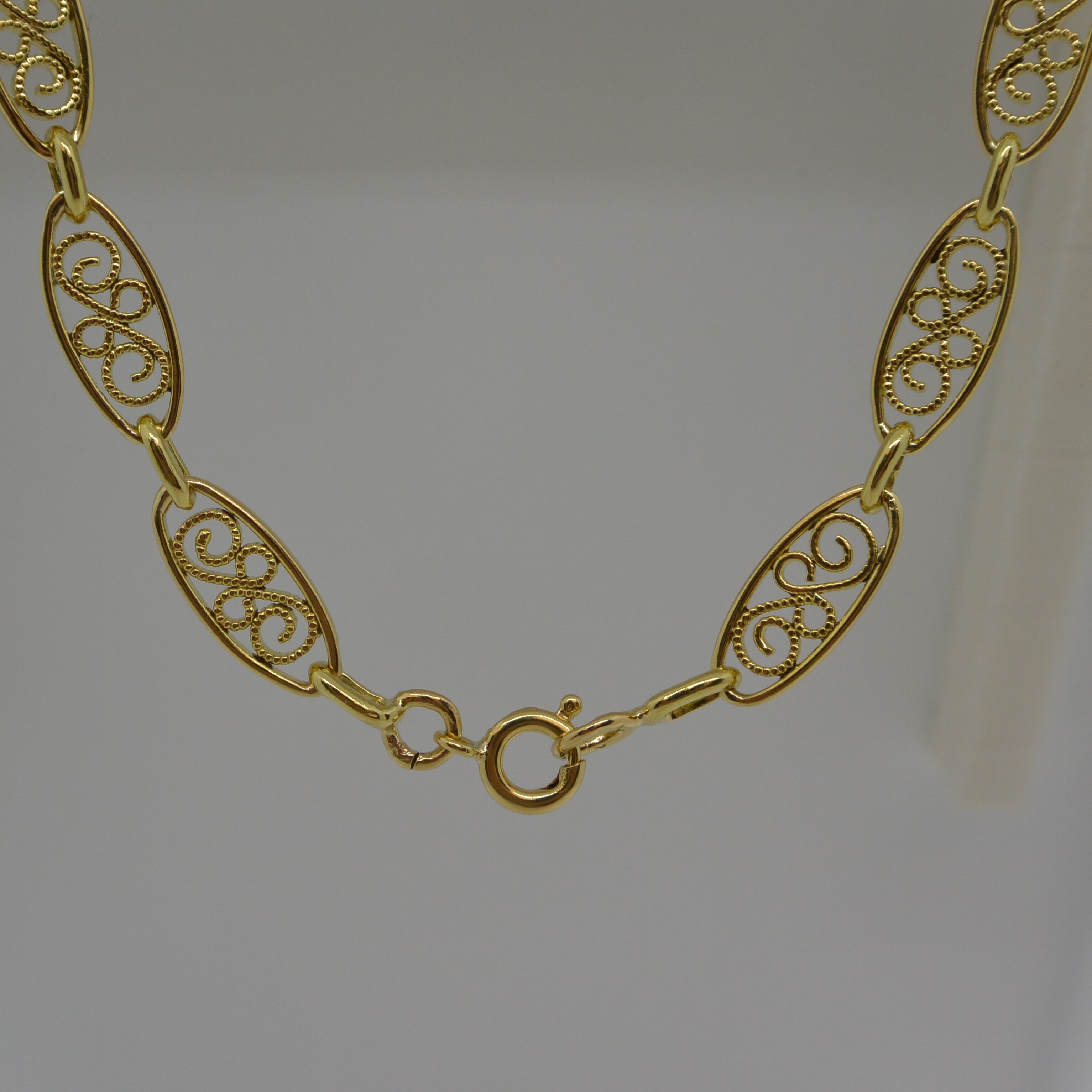 Collier Maille Filigrane Chute vue 2