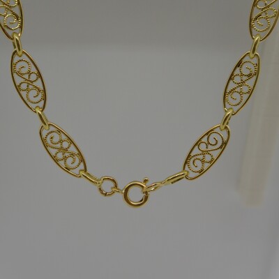 Collier Maille Filigrane Chute