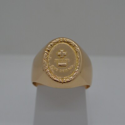 Chevalière Amour Oval