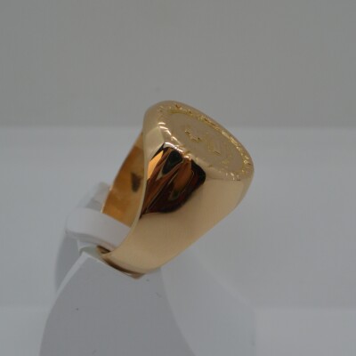 Chevalière Amour Oval