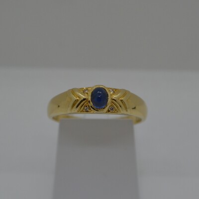 Bague Saphir Cabochon