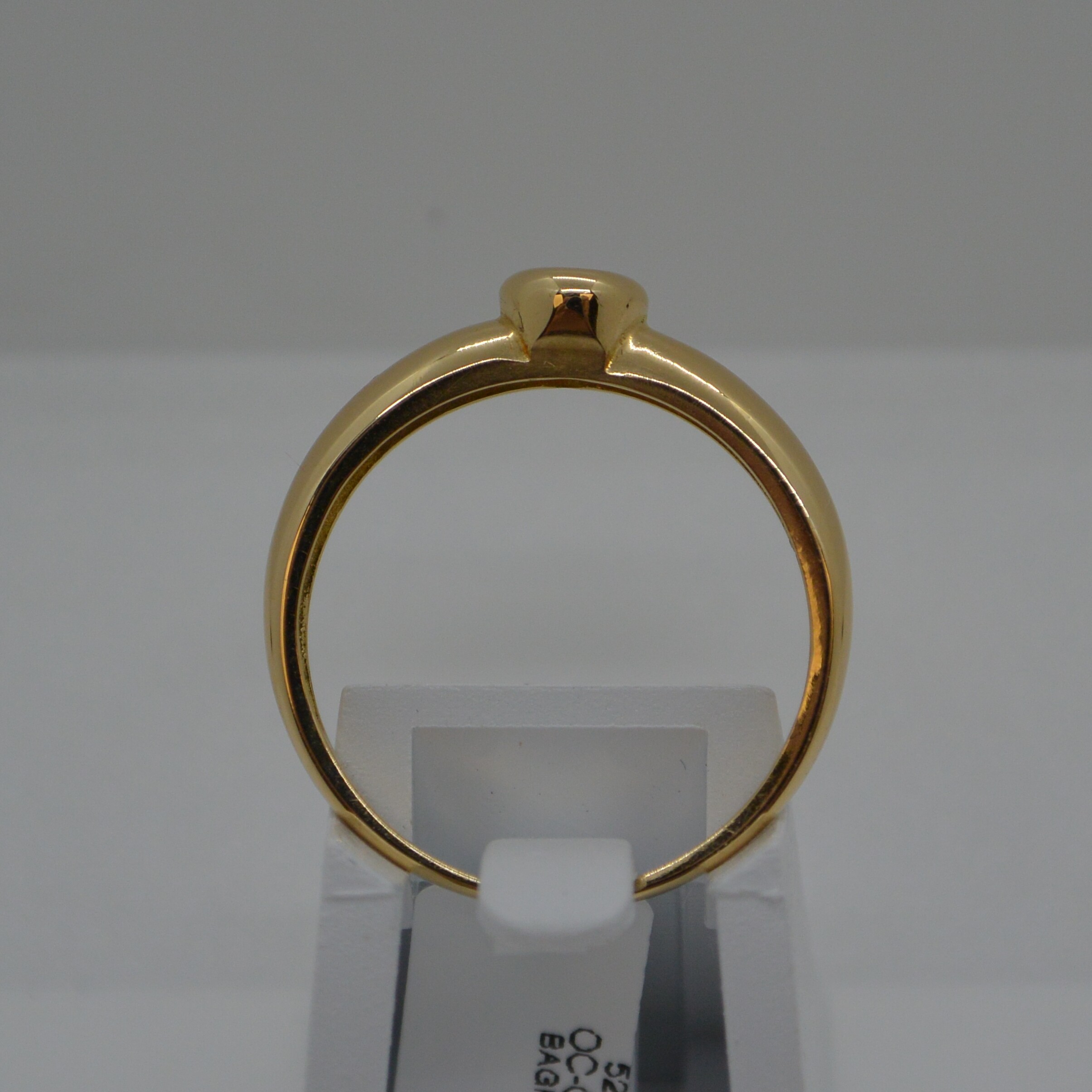 Bague Rubis Serti Clos vue 3