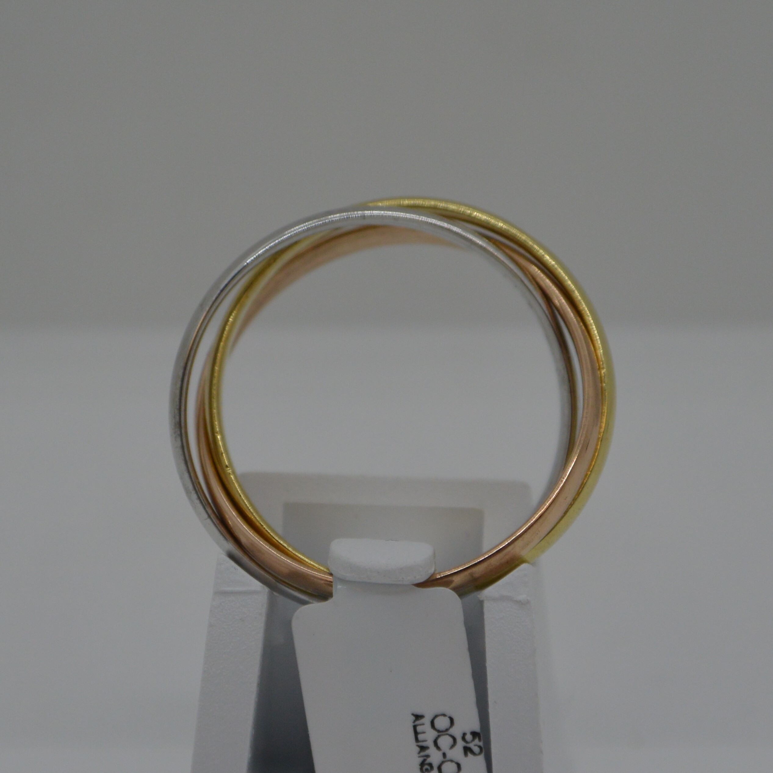 Alliance 3 anneaux 3 ors vue 3