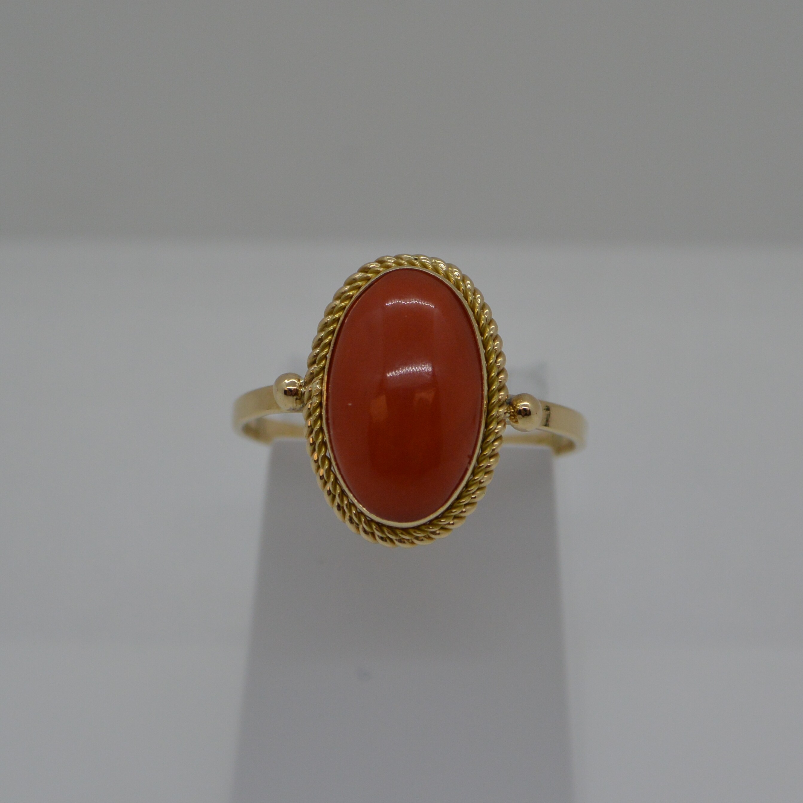 Bague Corail Ovale vue 1