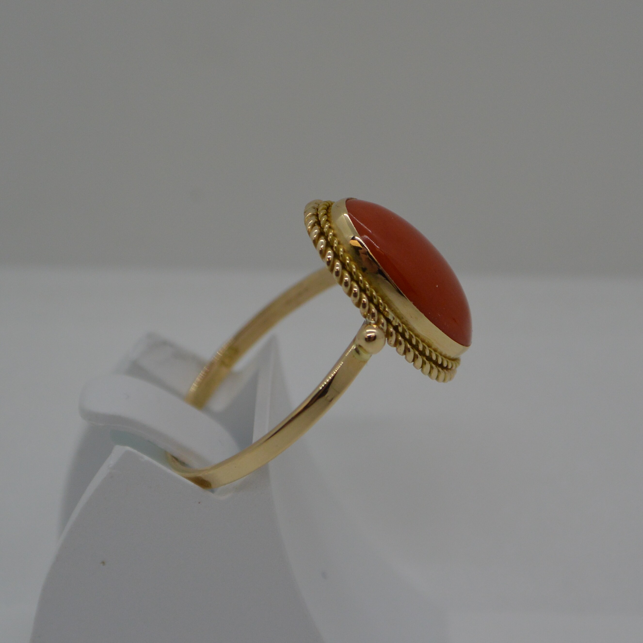 Bague Corail Ovale vue 2