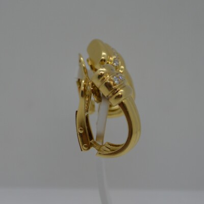 Boucle d'Oreilles Clips Diamants O.J PERRIN