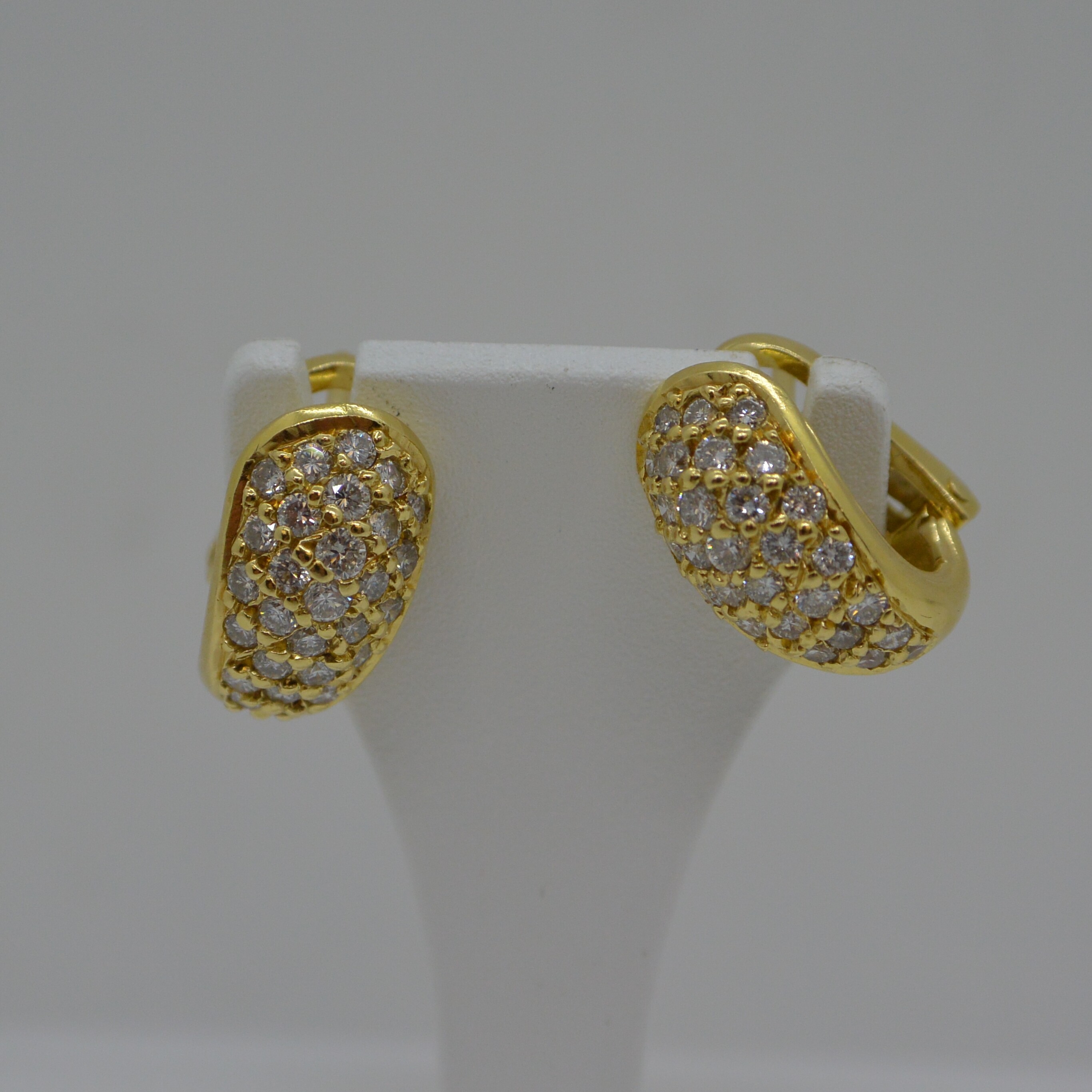 Boucle d'Oreilles Clip Diamants vue 1