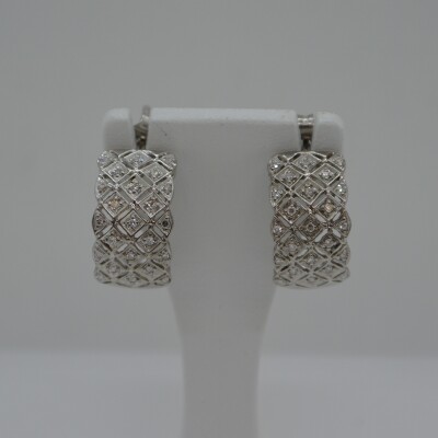 Demi-créoles Diamants