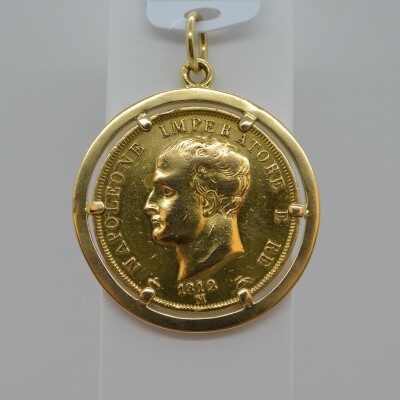 Pendentif Porte Pièce 40 Lire