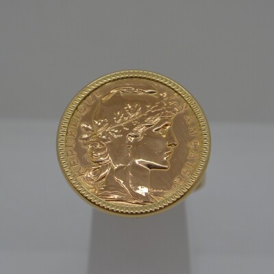 Bague Porte Pièce 20Frs