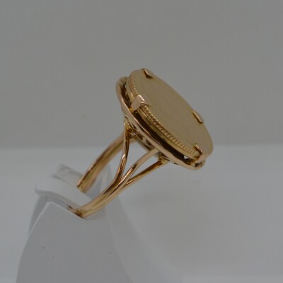 Bague Porte Pièce 10 Florins