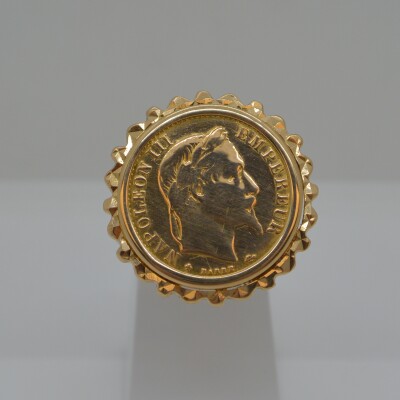 Bague Porte Pièce 10 Frs