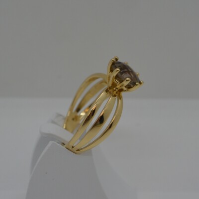 Bague Quartz Fumé